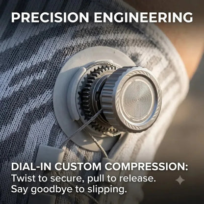 Knee compression sleeve for enhanced mobility