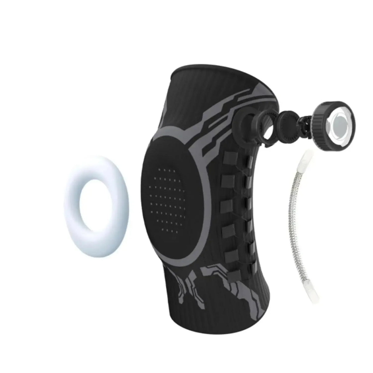 Knee compression sleeve for enhanced mobility