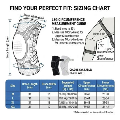 Knee compression sleeve for enhanced mobility